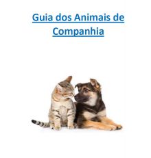 GUIA DOS ANIMAIS DE COMPANHIA