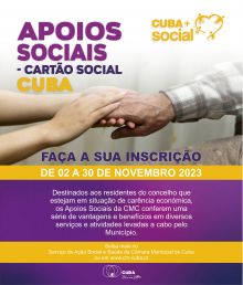 APOIOS SOCIAIS CARTÃO SOCIAL